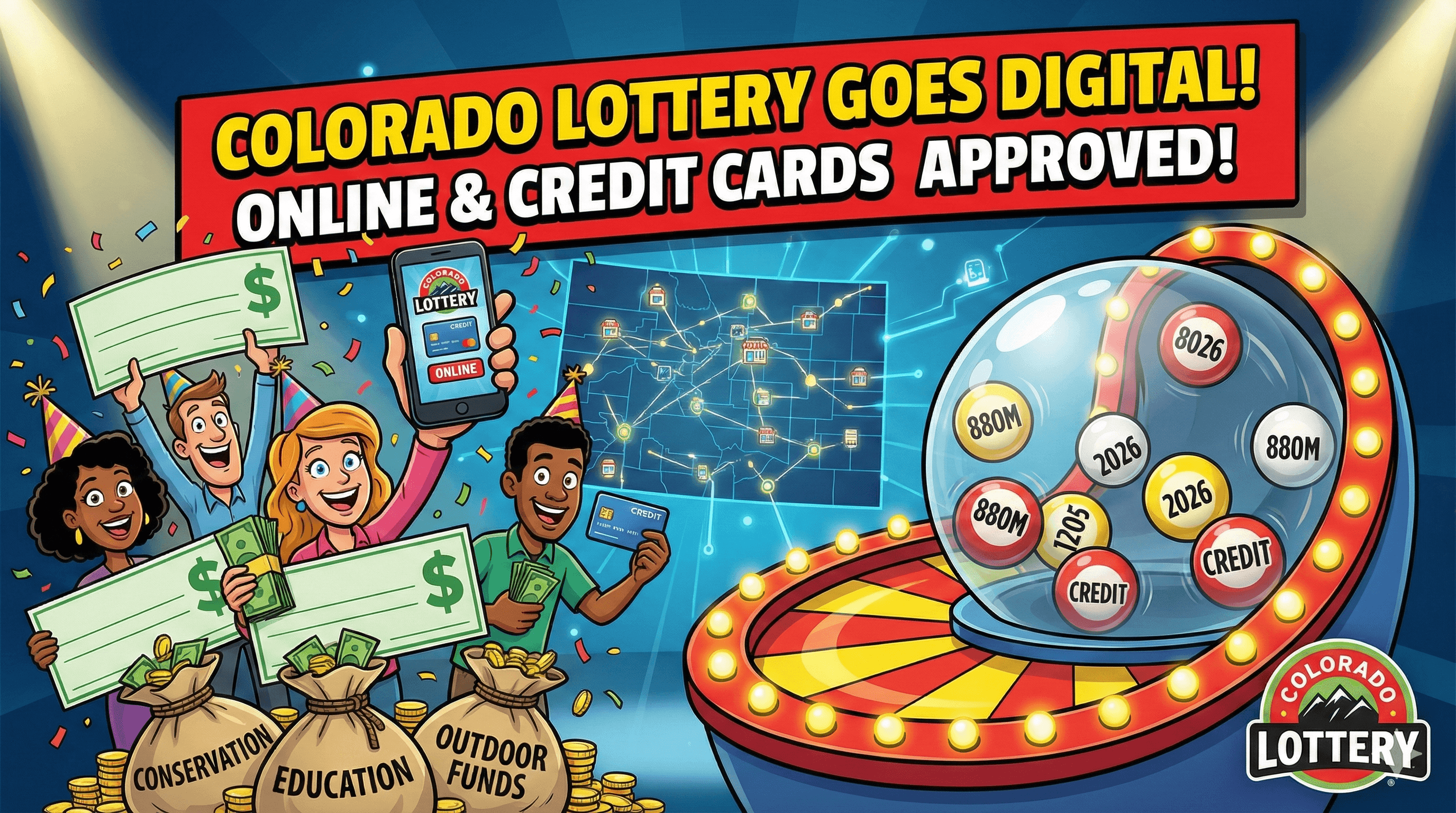 Colorado Lottery Approves Online Sales, Credit Card Payments image